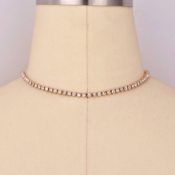 🛍NEW⚡️Sparkling Diamond Choker - Picture 4 of 8